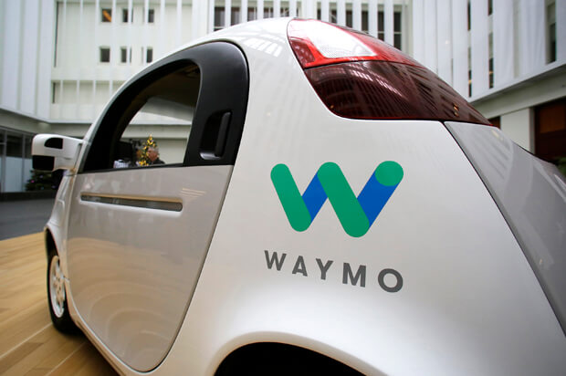 waymo self driving car